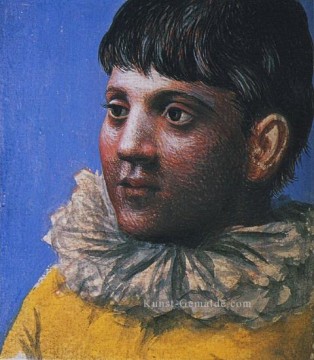 portrait of victor guye Ölbilder verkaufen - Portrait d adolescent en Pierrot 3 1922 Pablo Picasso